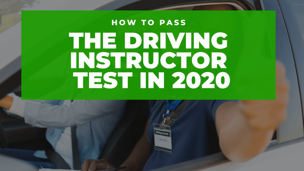 Driving Instructor Test Training